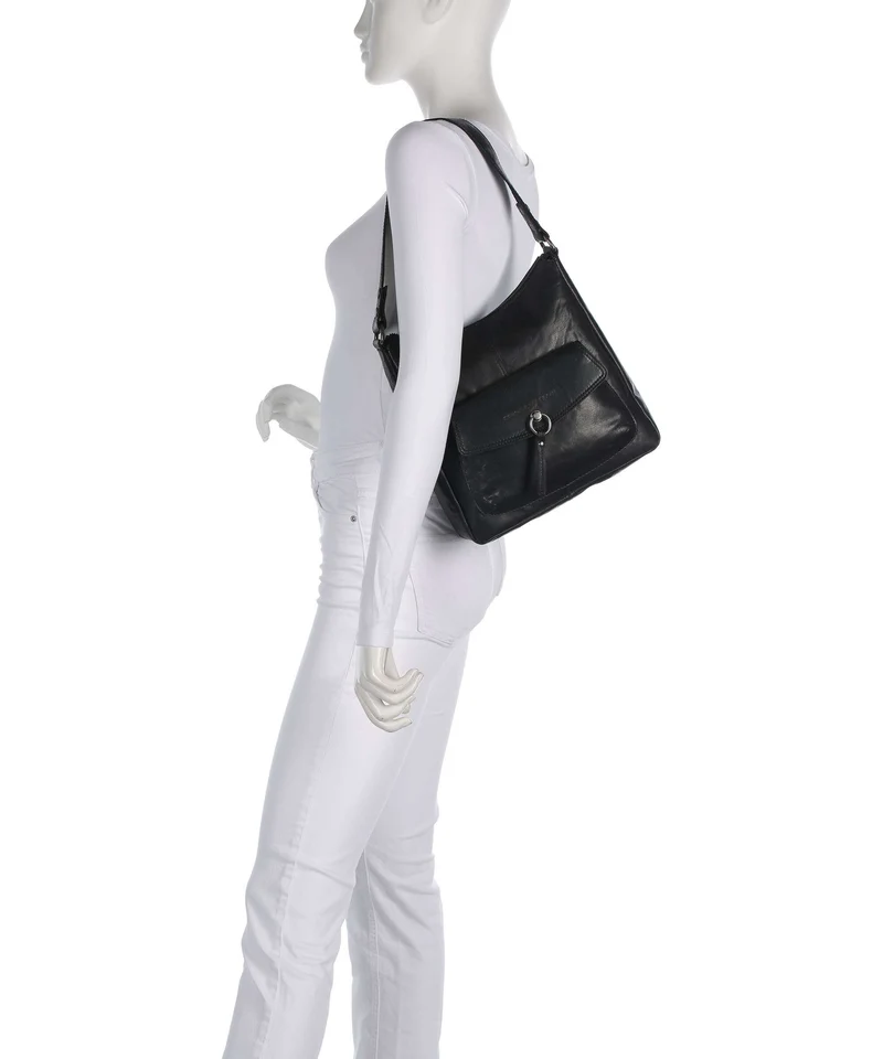 Spikes & Sparrow Bronco Cydney Beuteltasche black