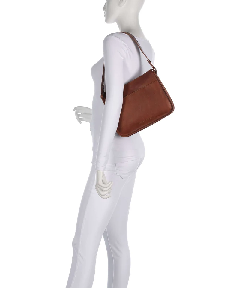 Spikes & Sparrow Bronco Chanice Schultertasche brandy