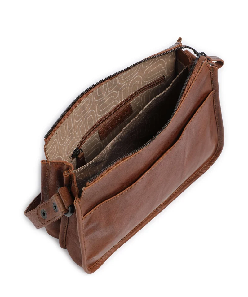 Spikes & Sparrow Bronco Chanice Schultertasche brandy
