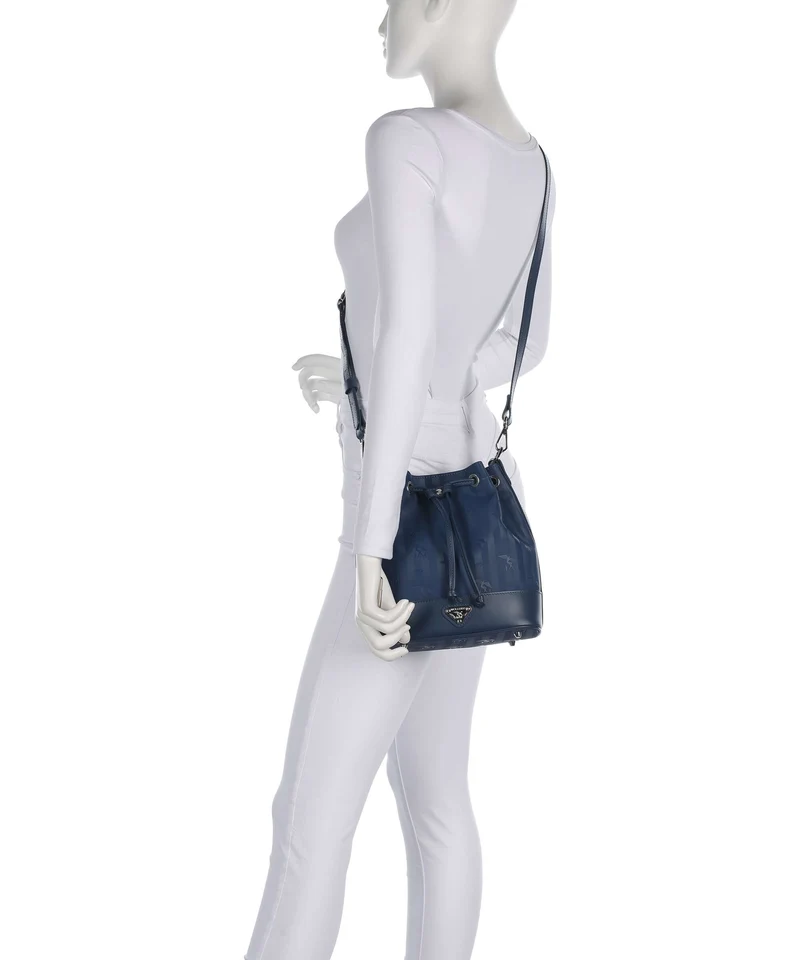Maison Mollerus Vinerus Sion Bucket Handtasche deep blau