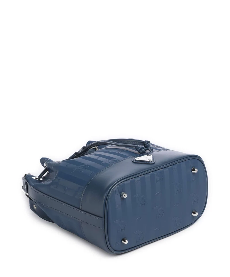 Maison Mollerus Vinerus Sion Bucket Handtasche deep blau