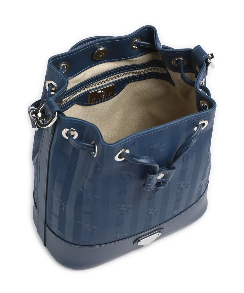 Maison Mollerus Vinerus Sion Bucket Handtasche deep blau