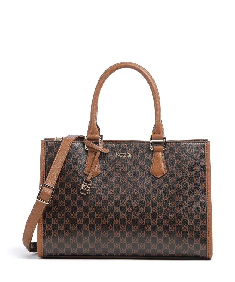 Kazar Nafi Handtasche dark brown