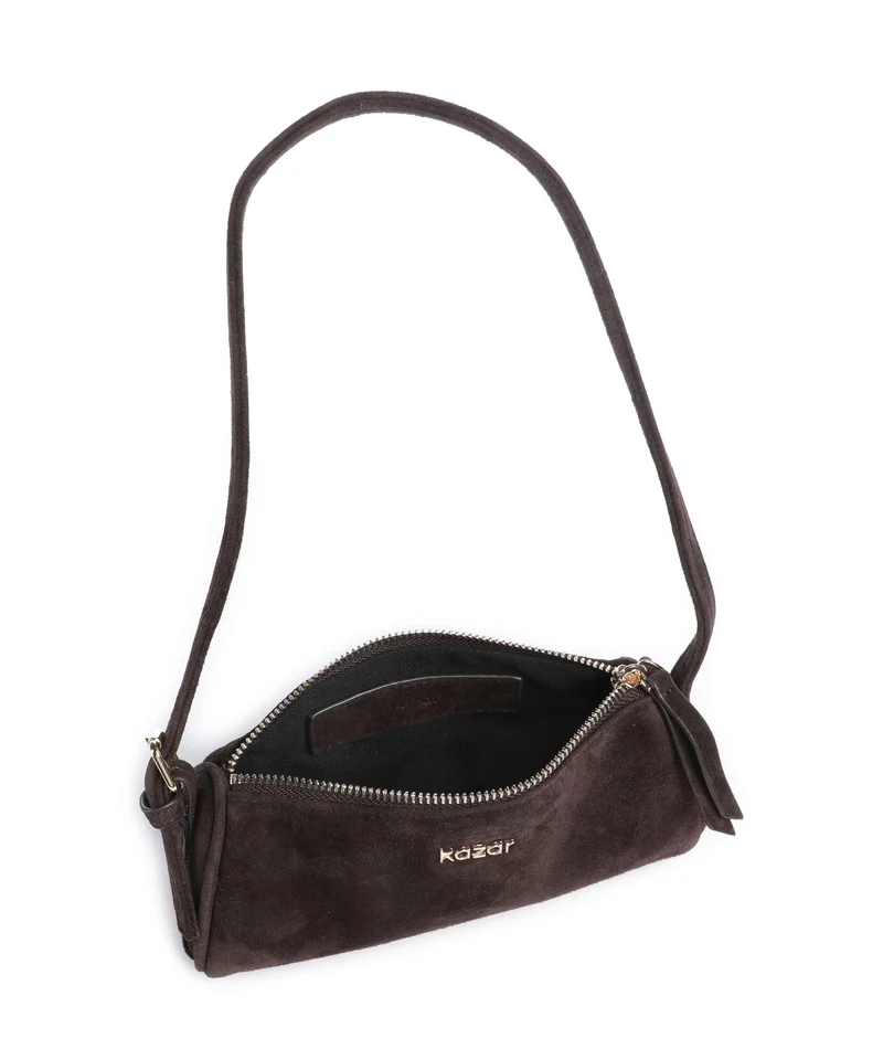 Kazar Saira Schultertasche dark brown