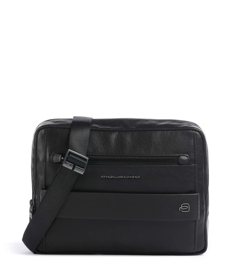Piquadro Solm Umhängetasche black