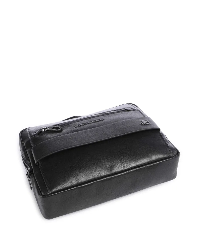 Piquadro Solm Umhängetasche black