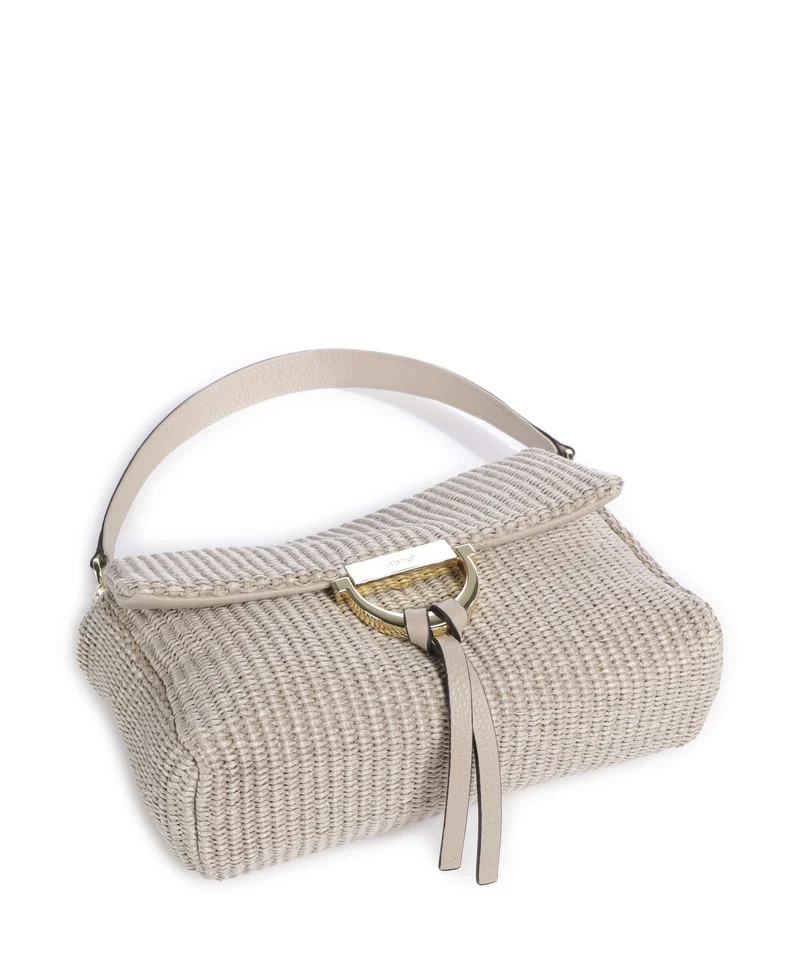 Abro Raffia Classica Temi Schultertasche sahara