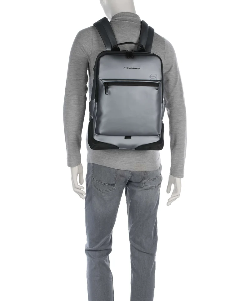 Piquadro C2OWD Rucksack metal grey
