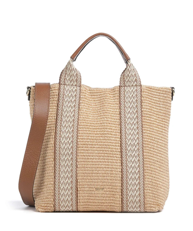 Abro Raffia Kaia Handtasche natural