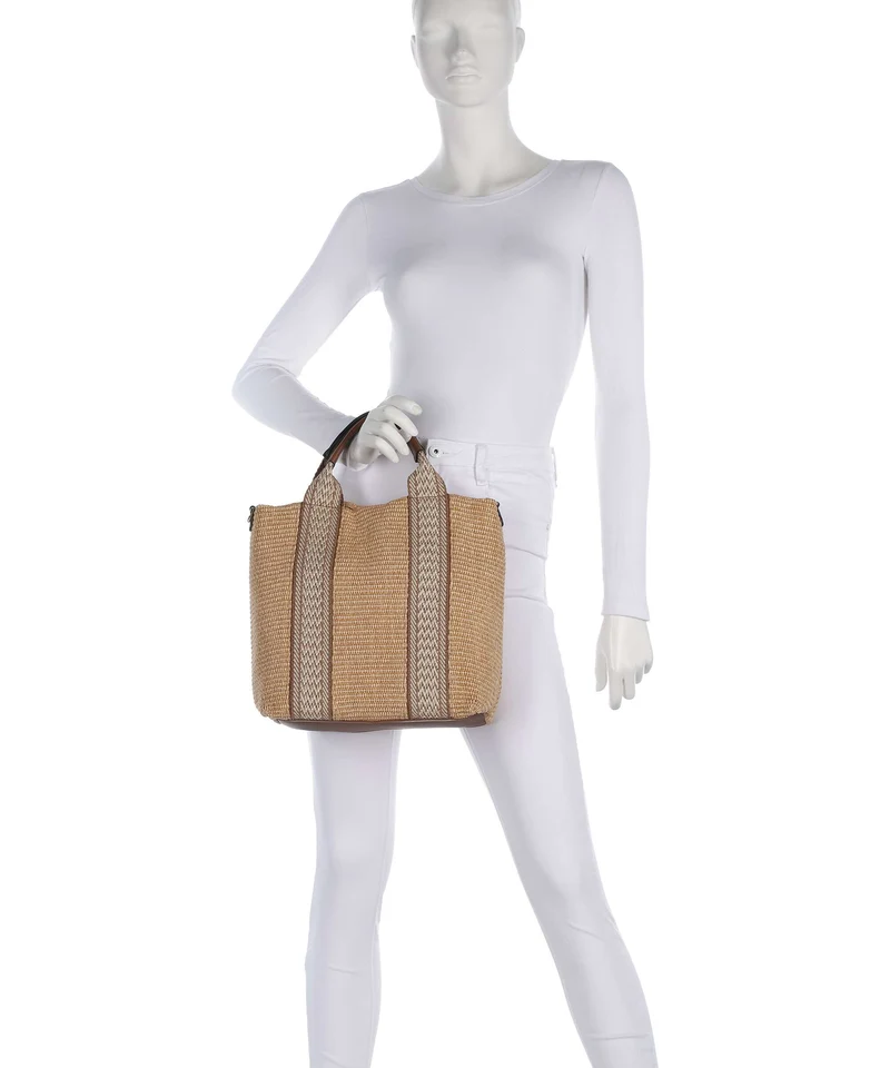 Abro Raffia Kaia Handtasche natural