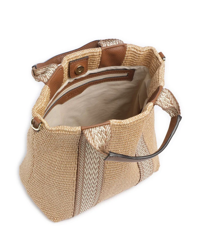 Abro Raffia Kaia Handtasche natural