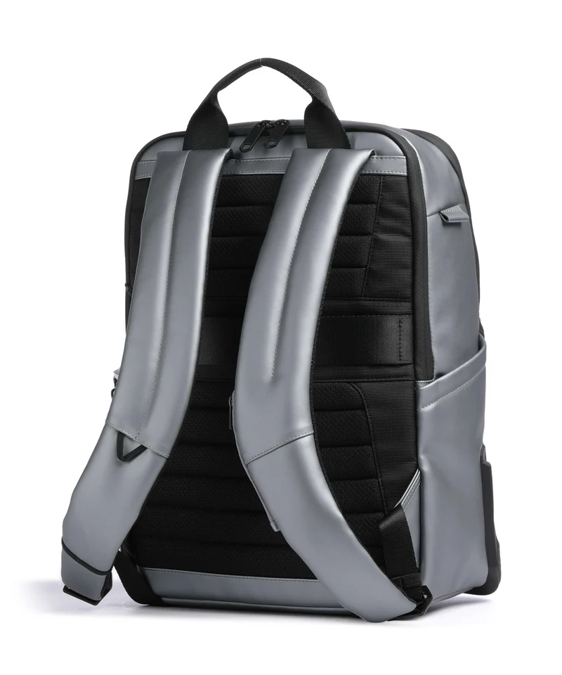 Piquadro Corner 2.0 Rucksack metal grey