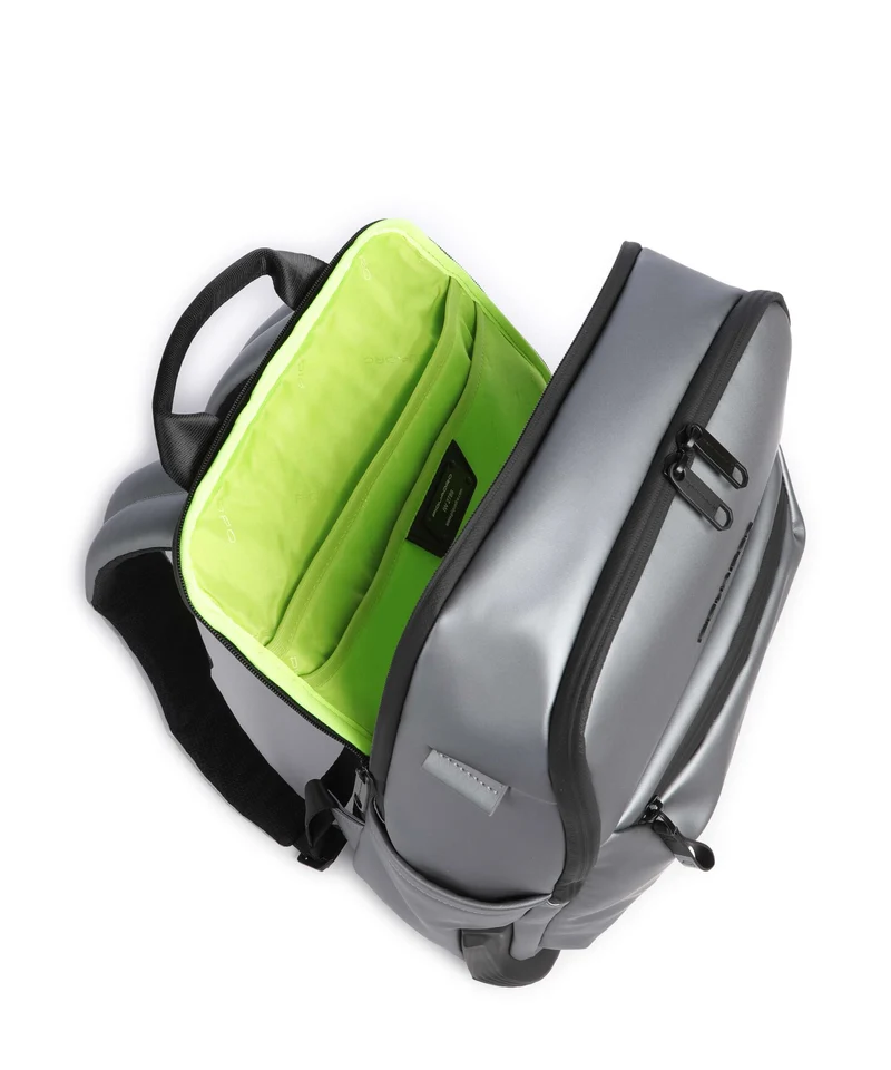 Piquadro Corner 2.0 Rucksack metal grey