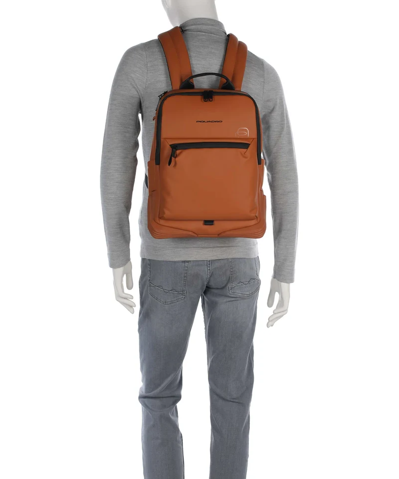 Piquadro Corner 2.0 Rucksack cuoio