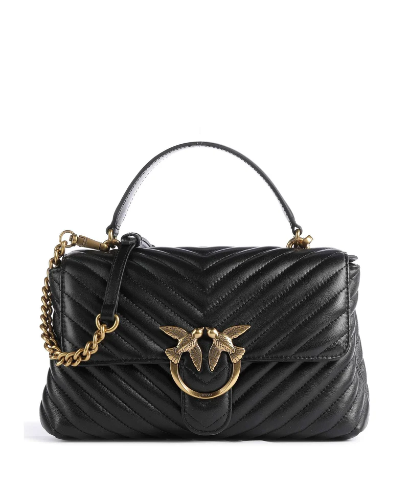 Pinko Love Lady Puff Classic Handtasche nero/antique gold
