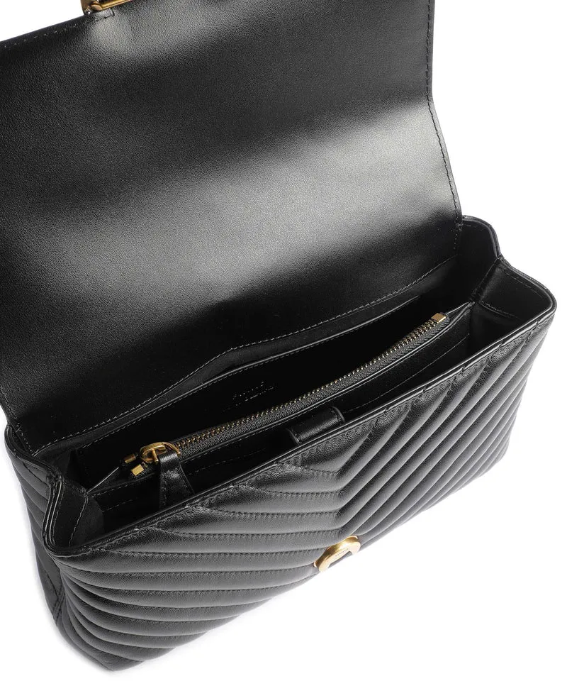 Pinko Love Lady Puff Classic Handtasche nero/antique gold