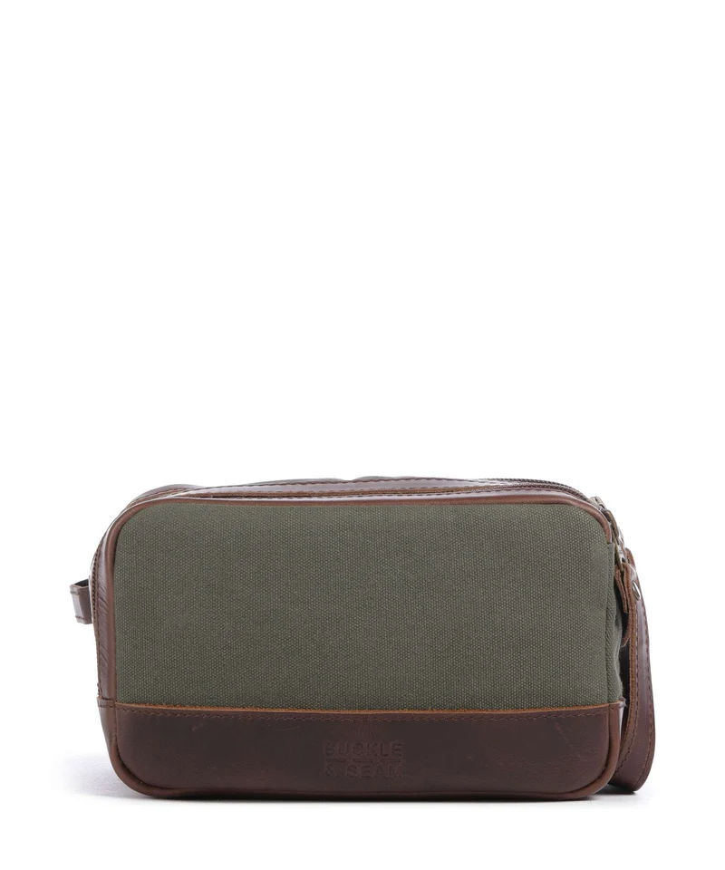 Buckle & Seam Bruno Kulturbeutel green