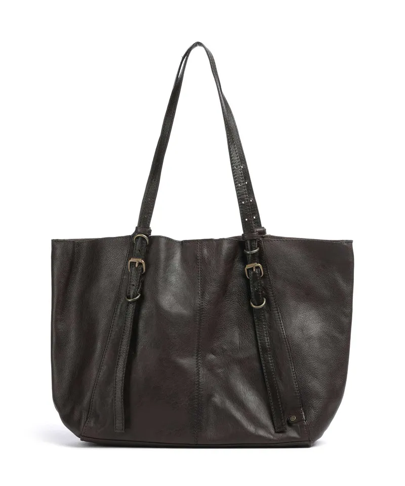 Depeche True Trend Schultertasche dark brown