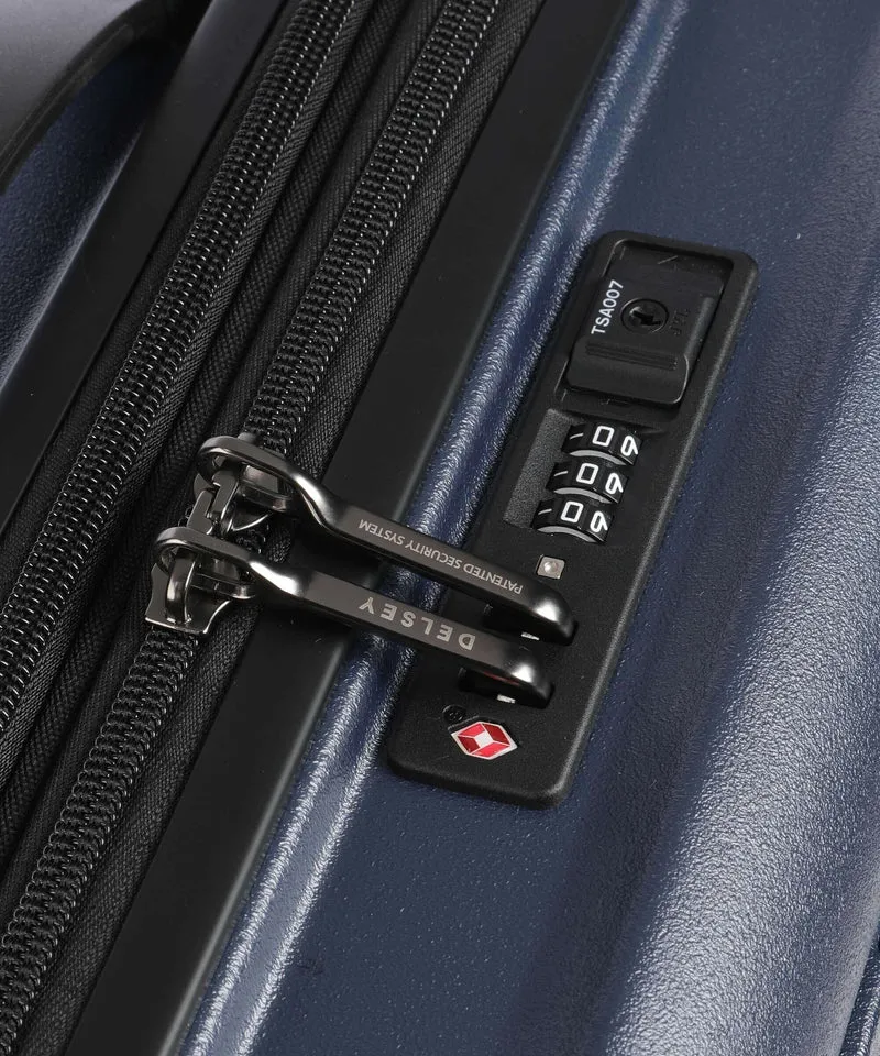 Delsey Paris Turenne 2.0 4-Rollen Trolley nachtblau