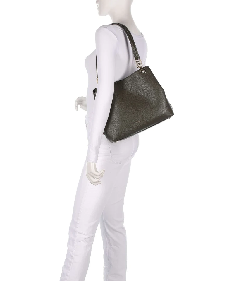 Michael Kors Kensington Large Beuteltasche ivy
