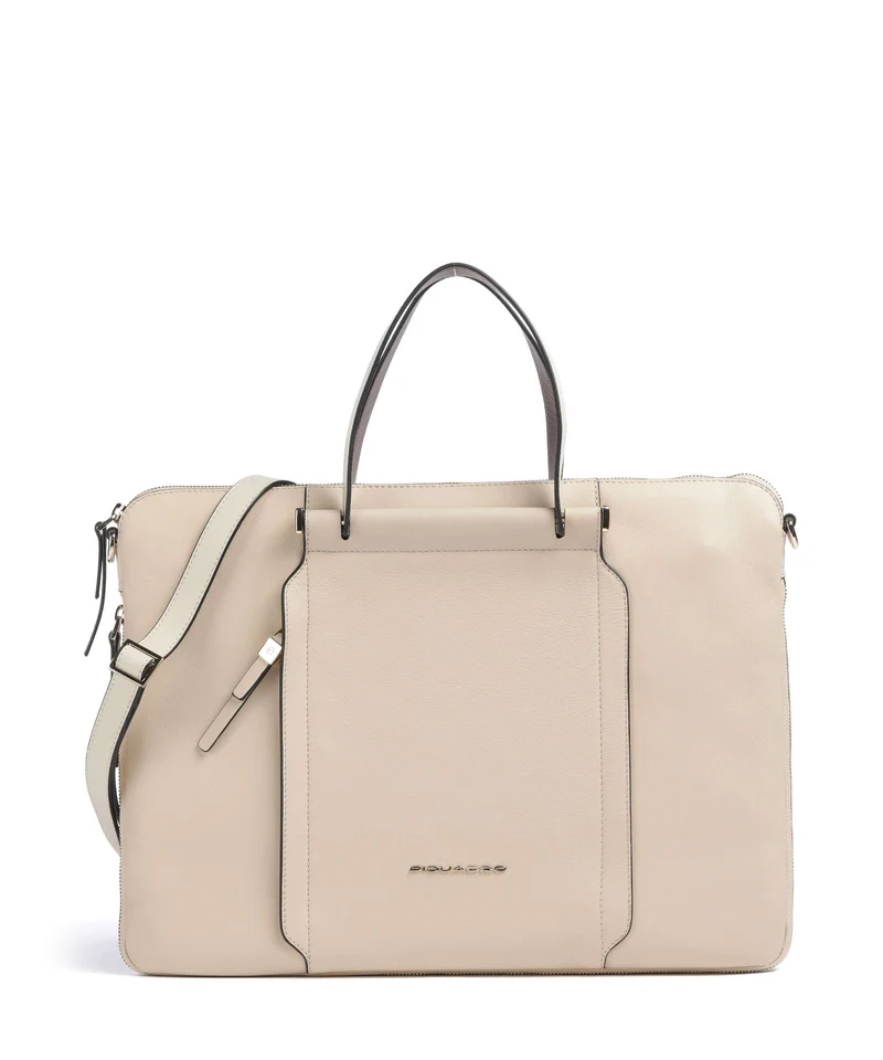 Piquadro W92T Aktentasche beige/cuoio