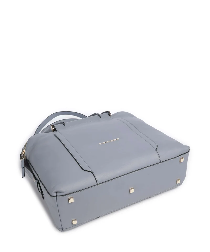 Piquadro W92T Shopper light blue
