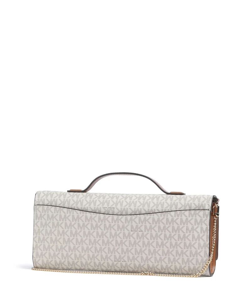Michael Kors Hamilton Moderne Medium Schultertasche vanilla/acorn
