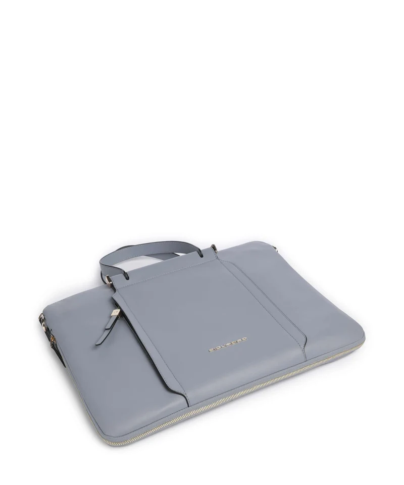 Piquadro W92T Aktentasche light blue