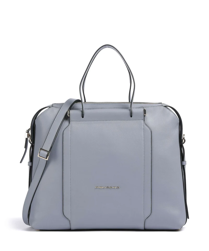 Piquadro Circle Aktentasche light blue