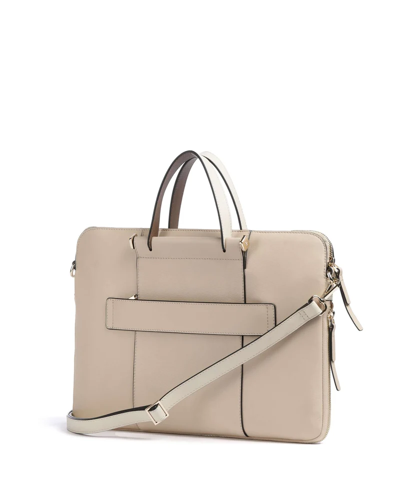 Piquadro Circle Aktentasche beige/cuoio
