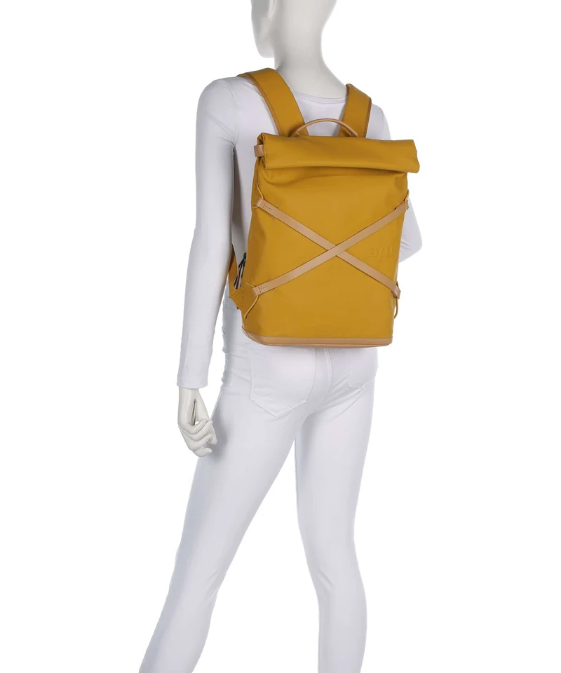 Aunts & Uncles Japan Yokohama Rolltop Rucksack amber