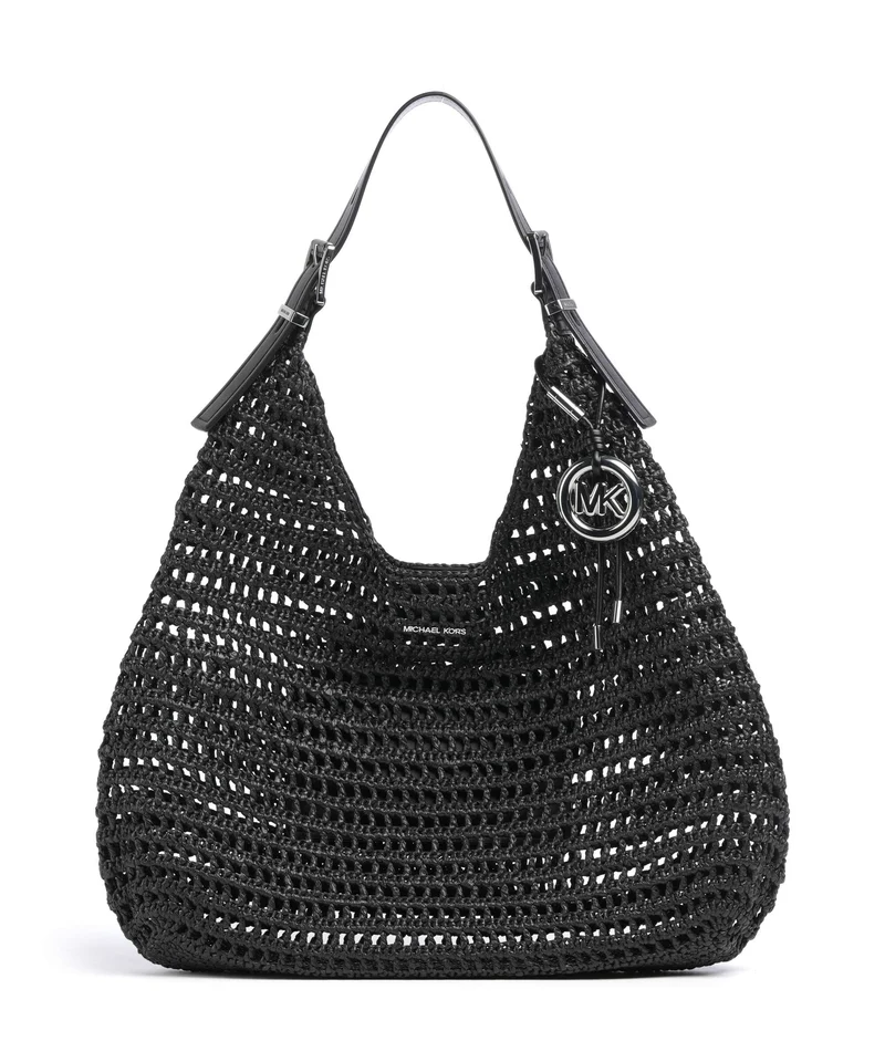 Michael Kors Nolita Large Beuteltasche black/black