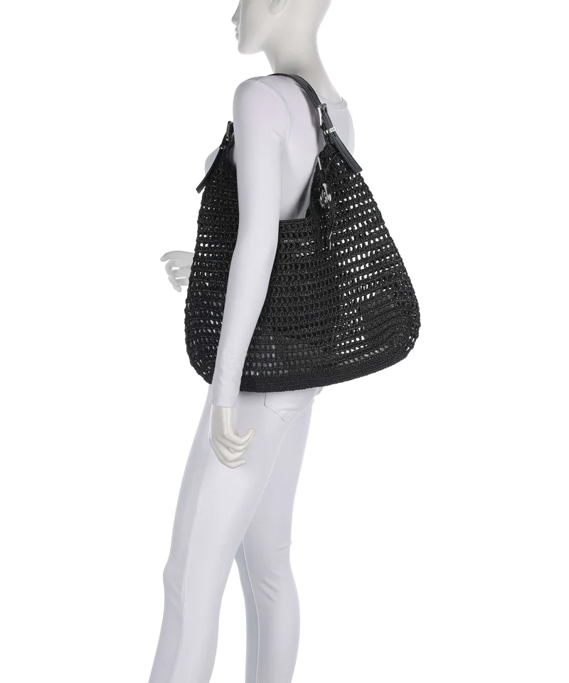 Michael Kors Nolita Large Beuteltasche black/black