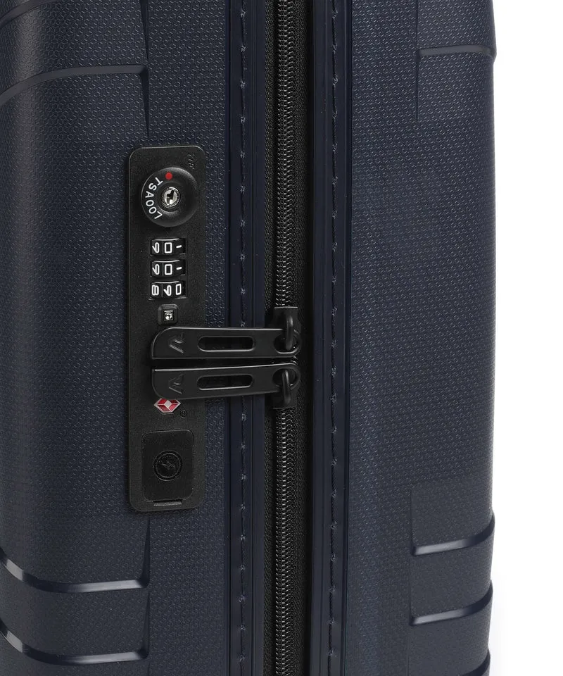 Roncato Ypsilon 4-Rollen Trolley blu notte