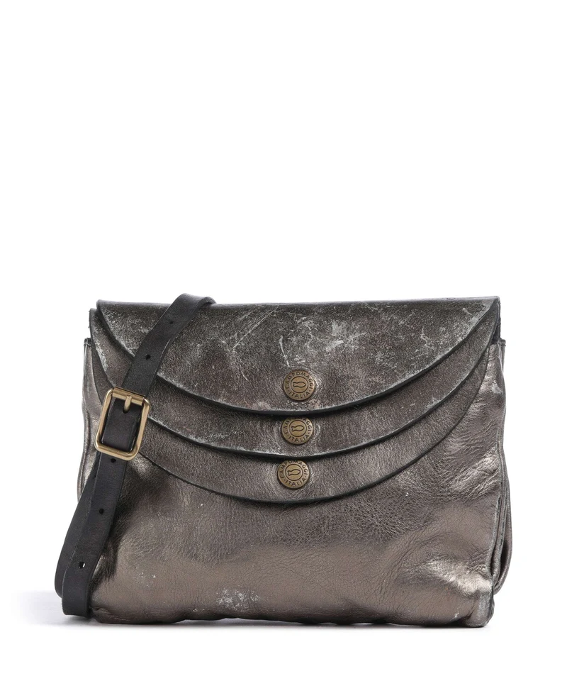 Campomaggi Umhängetasche lead grey