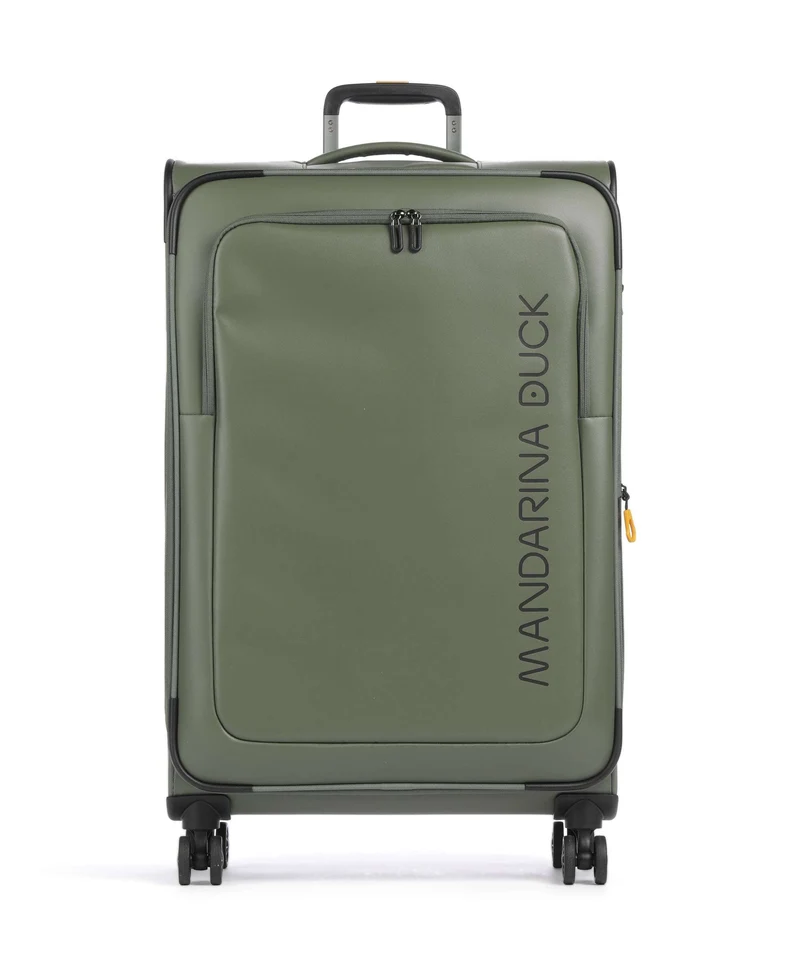 Mandarina Duck Coated 4-Rollen Trolley pine green