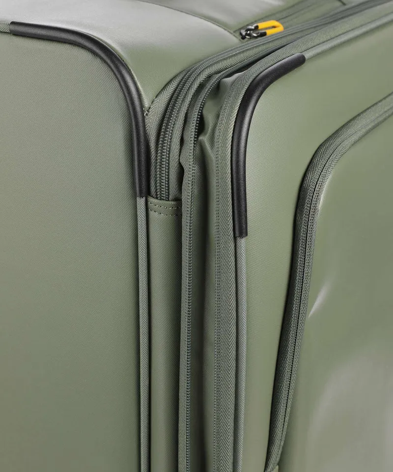 Mandarina Duck Coated 4-Rollen Trolley pine green