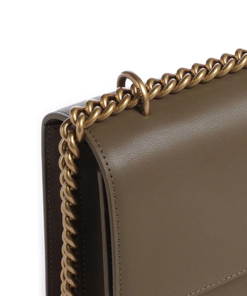 Pinko Love One Classic Schultertasche scricciolo/antique gold