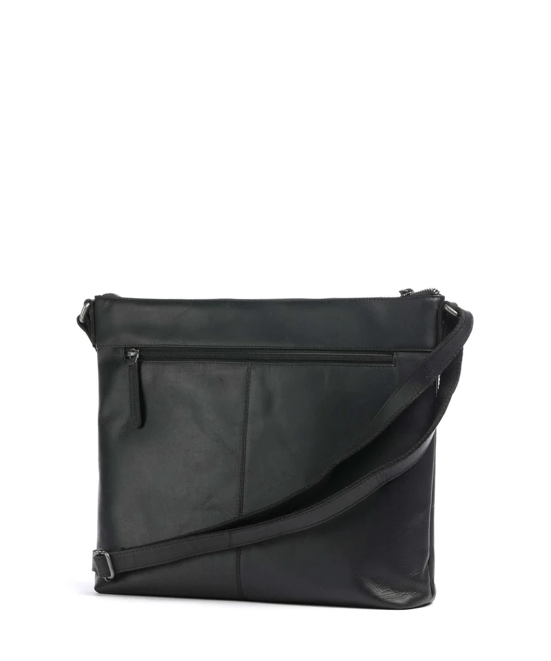 The Chesterfield Brand Wax Pull Up Cow Cartagena Umhängetasche black