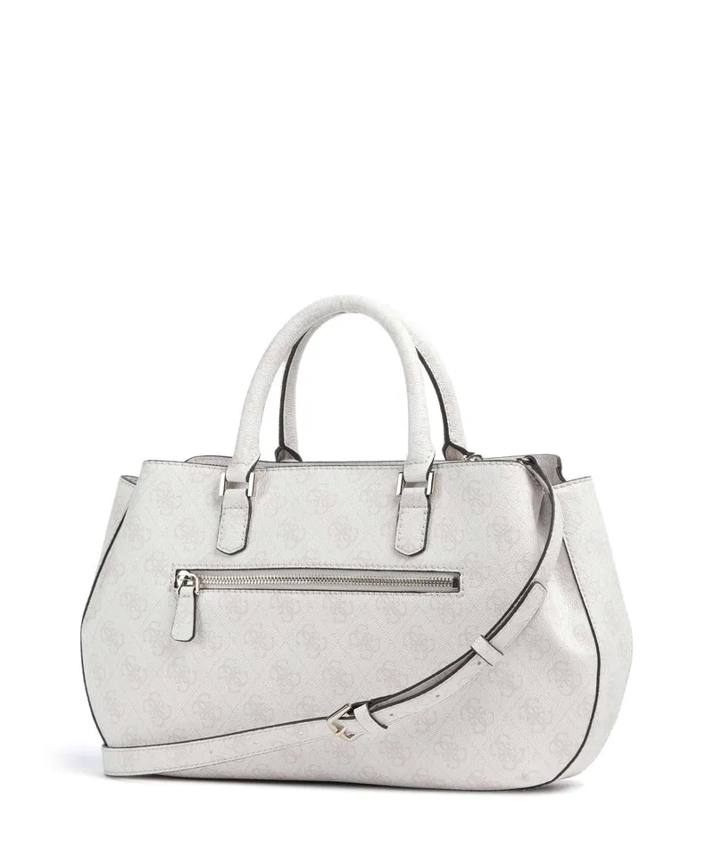 Guess Katya 4G Logo Handtasche white logo