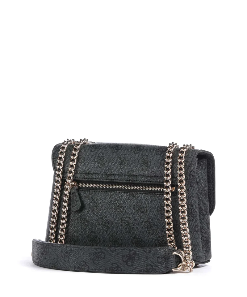 Guess Erica Schultertasche coal logo