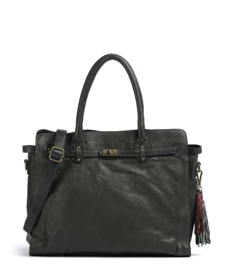 Taschendieb Wien Kaisterstrasse 2 Shopper green forest