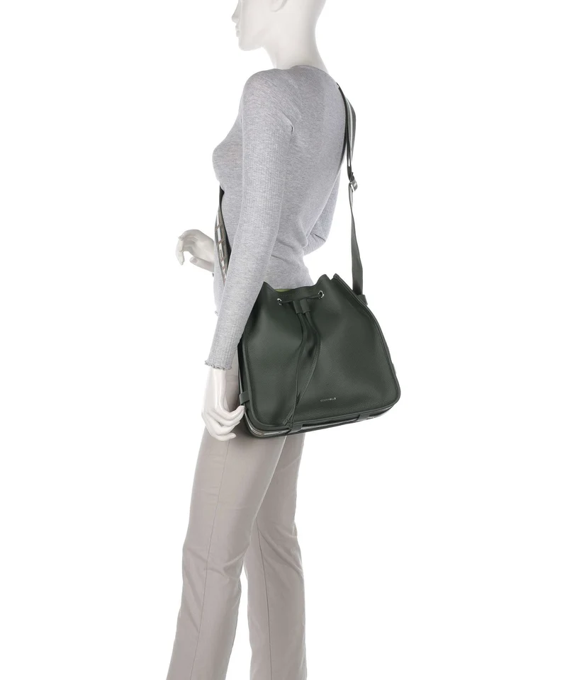 Coccinelle Raquel Bucket Handtasche alga/guacamole