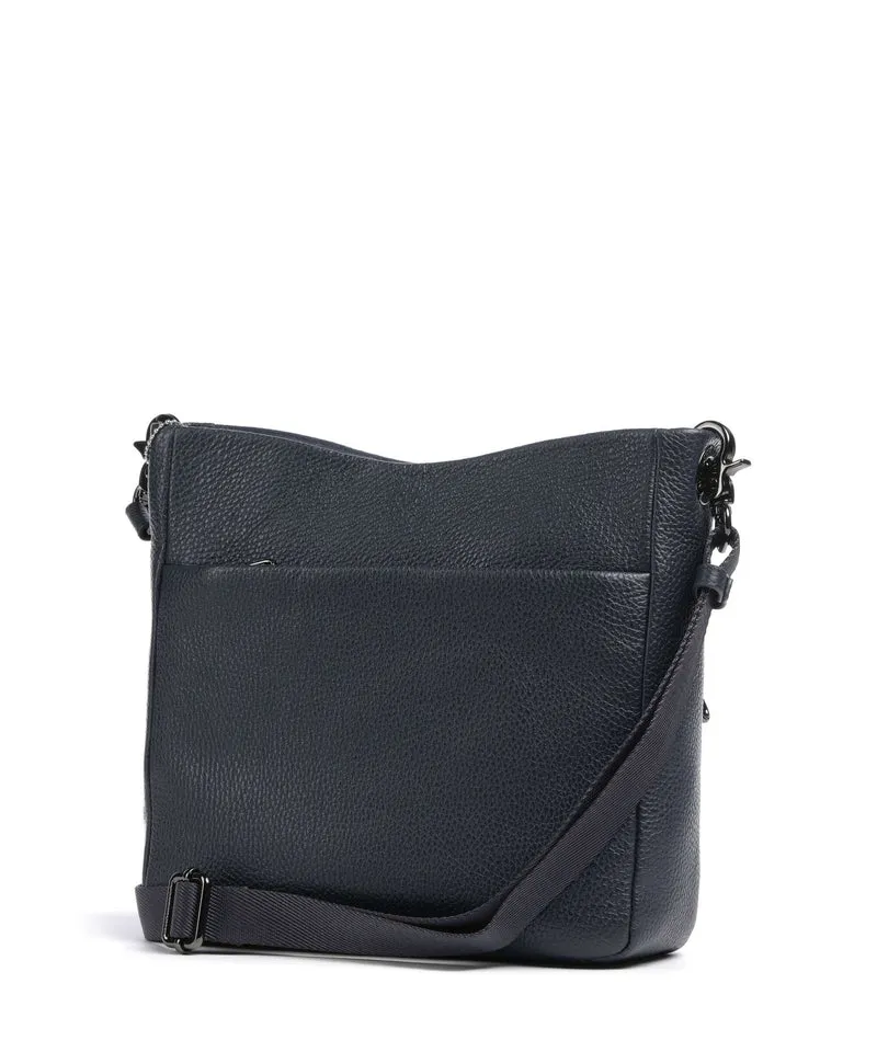 Mandarina Duck Mellow Leather Umhängetasche dress blue