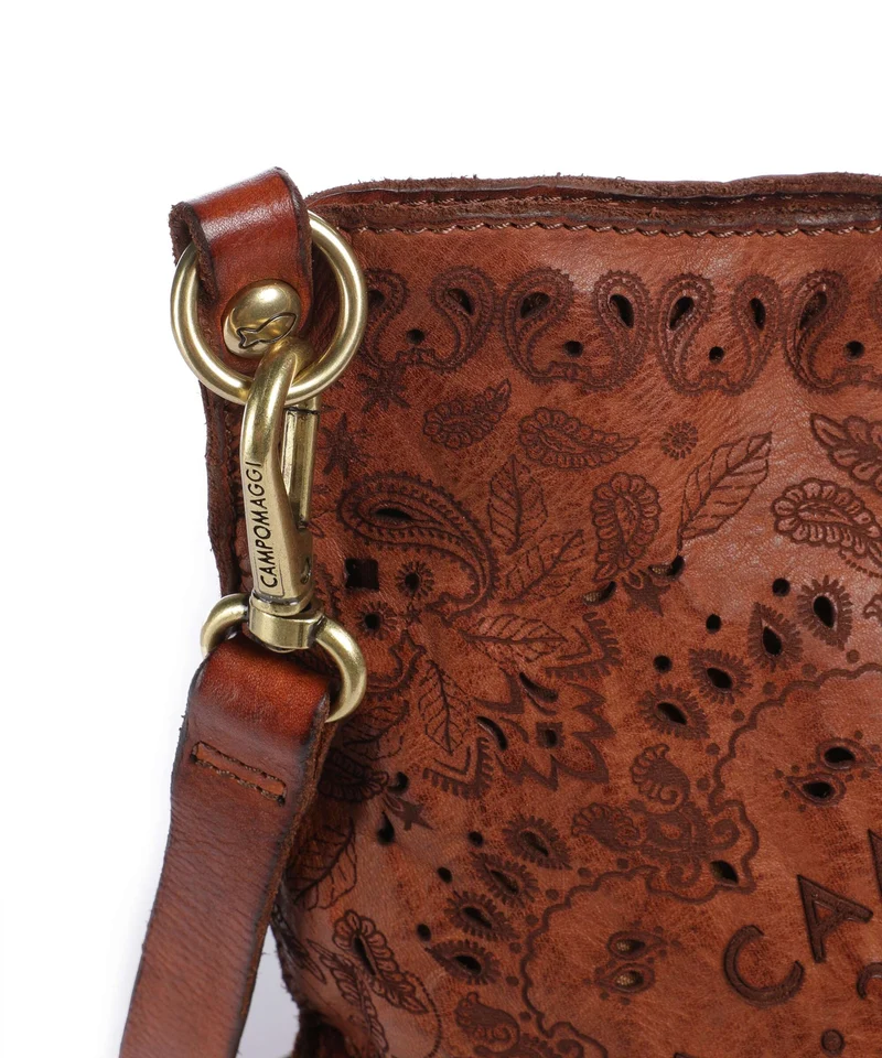 Campomaggi Schultertasche cognac