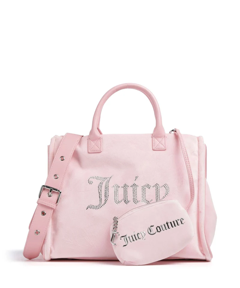 Juicy Couture Iris Velvet M Handtasche juicy pink