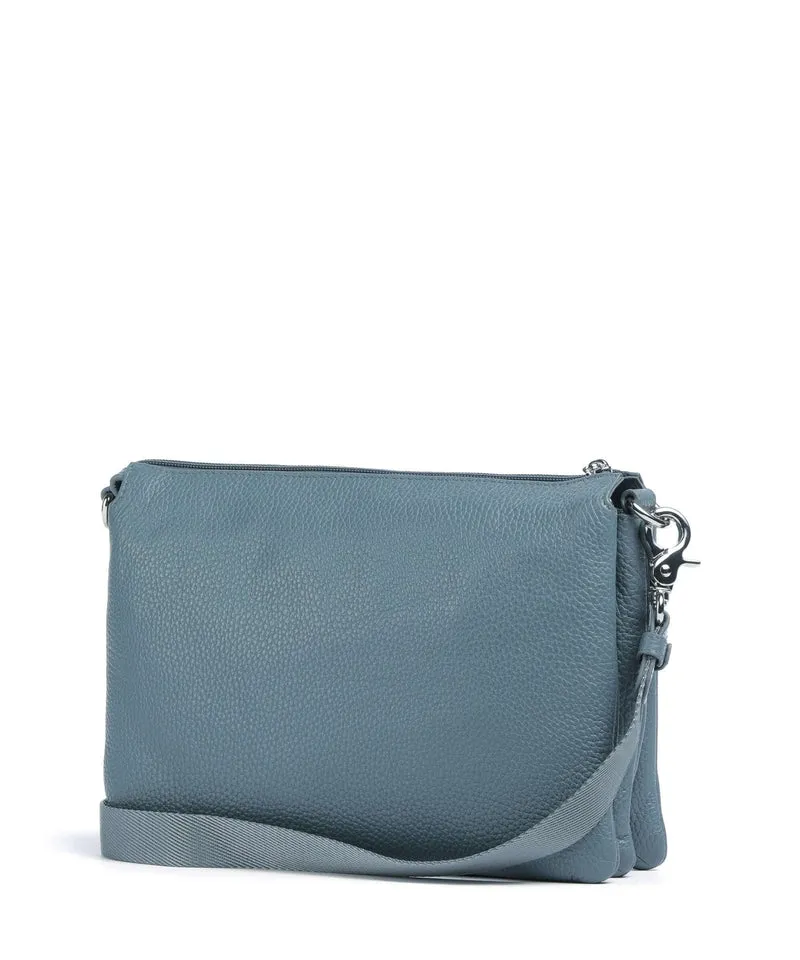 Mandarina Duck Mellow Leather Umhängetasche iron