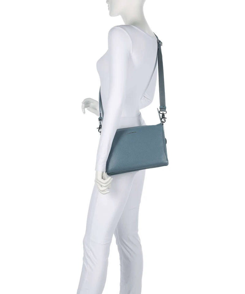 Mandarina Duck Mellow Leather Umhängetasche iron