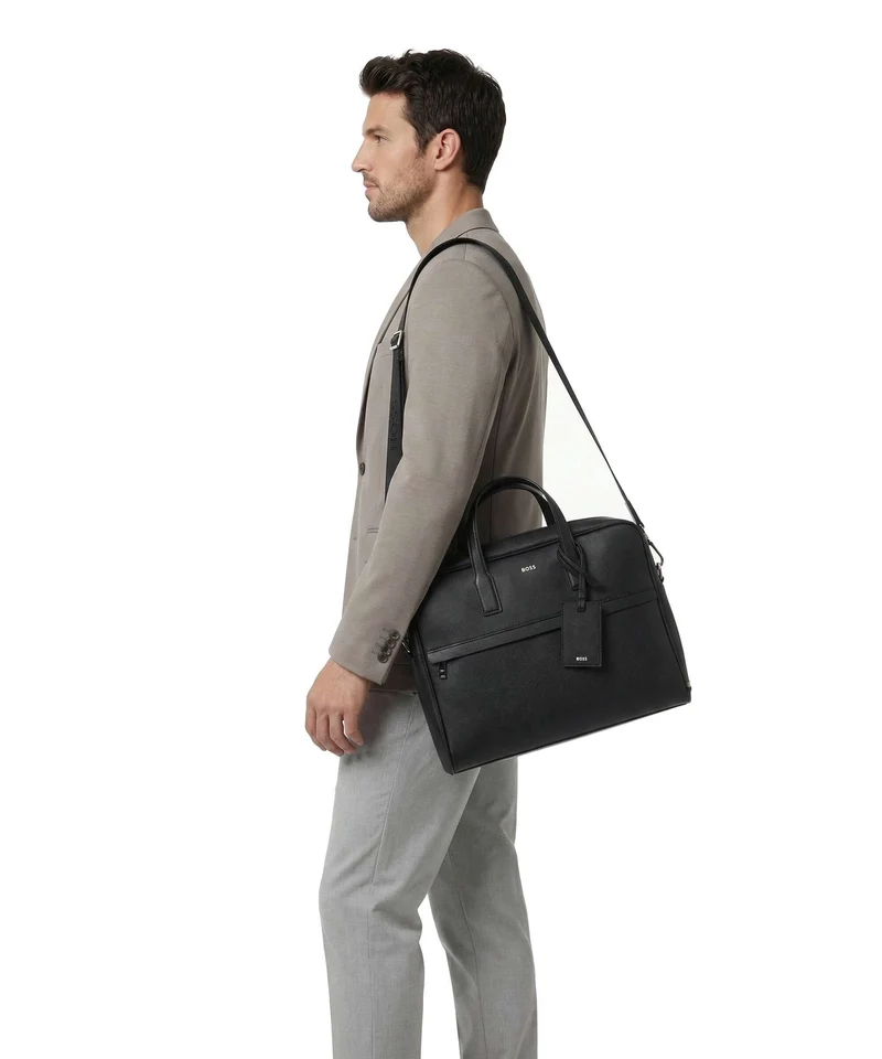 BOSS Zair Aktentasche black
