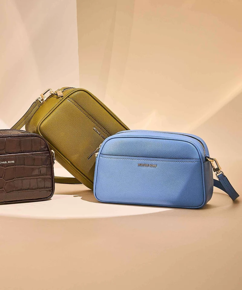 Michael Kors Jet Set Small Umhängetasche french blue